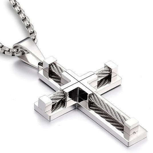 Stainless Steel Cross Pendant