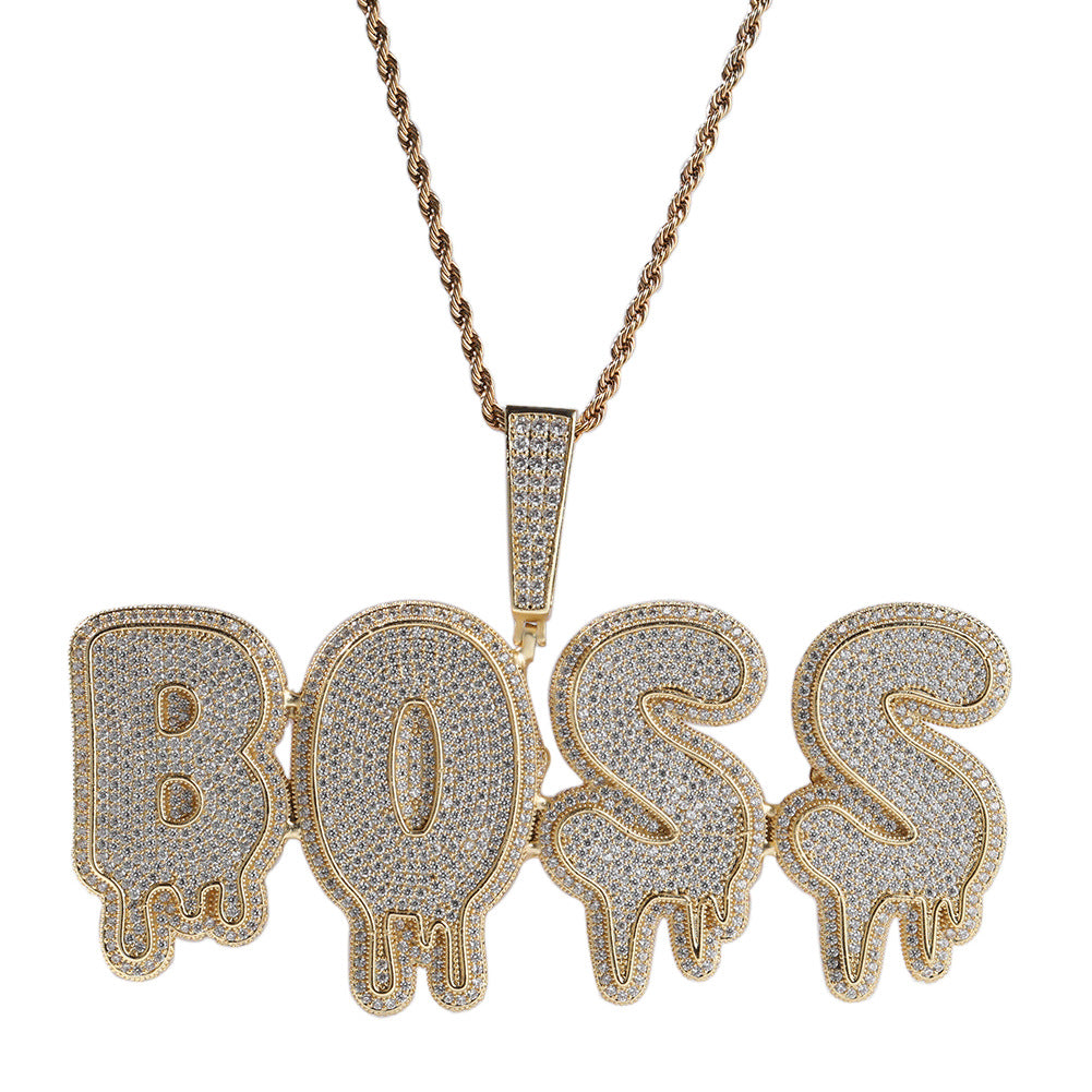 Iced Out Custom Drip Pendant