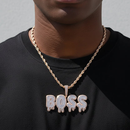 Iced Out Custom Drip Pendant